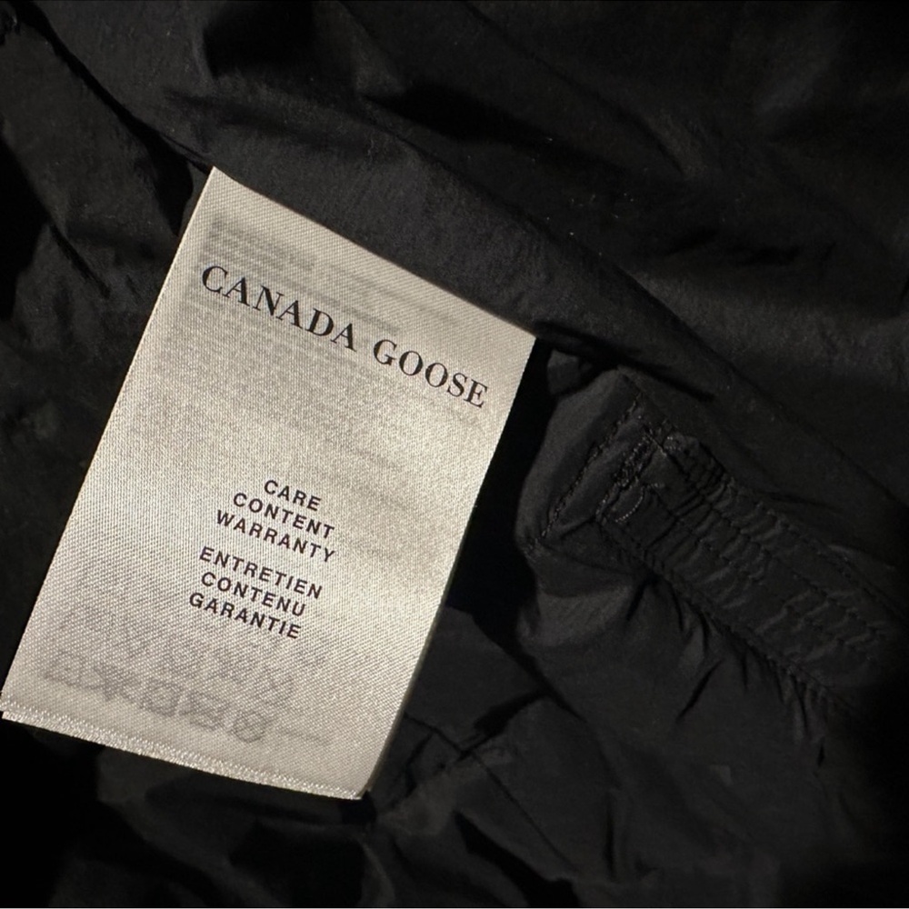 New Canada Goose Clair Long Coat Black Label Size Large - Picture 8 of 10